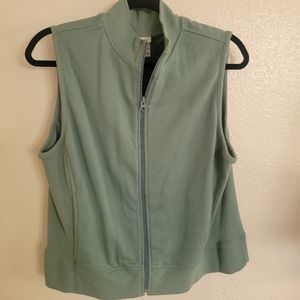 Vintage L.L.Bean Vest, teal in color